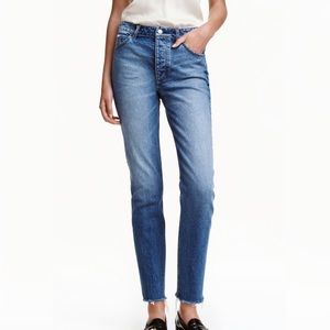 H&M straight cut  jeans size 10